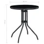 Garten-Bistro-Set 3-teilig schwarz und anthrazit von vidaXL, Gartensets - Ref: Foro24-3070655, Preis: 230,99 €, Rabatt: %