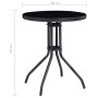 Juego de bistró de jardín 3 piezas negro y antracita de vidaXL, Conjuntos de jardín - Ref: Foro24-3070655, Precio: 242,21 €, ...