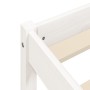 Estructura de cama madera maciza de pino blanco 90x200 cm