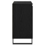 Vitrina Roble Negro 60 x 35 x 70 cm Madera contrachapada