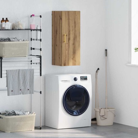 Armario de pared Roble artesanal 34,5 x 34 x 90 cm