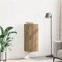 Armario de pared Roble artesanal 34,5 x 34 x 90 cm