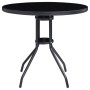 Juego de bistró de jardín 5 piezas negro y antracita de vidaXL, Conjuntos de jardín - Ref: Foro24-3070658, Precio: 382,36 €, ...