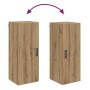 Armario de pared Roble artesanal 34,5 x 34 x 90 cm