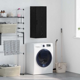 Armario de pared Roble Negro 34,5 x 34 x 90 cm