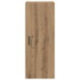 Armario de pared Roble artesanal 34,5 x 34 x 90 cm
