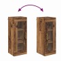 Armario de pared Madera Vieja 34,5 x 34 x 90 cm