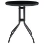 Garden bistro set 3 pieces black and anthracite by vidaXL, Garden sets - Ref: Foro24-3070654, Price: 202,84 €, Discount: %