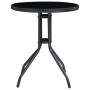 Juego de bistró de jardín 3 piezas negro y antracita de vidaXL, Conjuntos de jardín - Ref: Foro24-3070654, Precio: 208,48 €