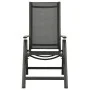 Garden bistro set 3 pieces black and anthracite by vidaXL, Garden sets - Ref: Foro24-3070654, Price: 202,84 €, Discount: %
