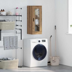 Armario de pared Roble artesanal 34,5 x 34 x 90 cm