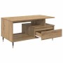 Mesa de Café Roble artisan 90 x 49 x 45 cm Madera contrachapada
