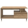 Mesa de Café Roble artisan 90 x 49 x 45 cm Madera contrachapada