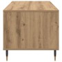 Mesa de Café Roble artisan 90 x 49 x 45 cm Madera contrachapada