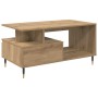 Mesa de Café Roble artisan 90 x 49 x 45 cm Madera contrachapada