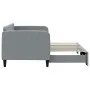 Ausziehbares Schlafsofa aus hellgrauem Stoff, 80 x 200 cm von vidaXL, Betten und Lattenroste - Ref: Foro24-3196811, Preis: 25...