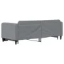Ausziehbares Schlafsofa aus hellgrauem Stoff, 80 x 200 cm von vidaXL, Betten und Lattenroste - Ref: Foro24-3196811, Preis: 25...