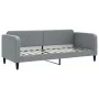 Ausziehbares Schlafsofa aus hellgrauem Stoff, 80 x 200 cm von vidaXL, Betten und Lattenroste - Ref: Foro24-3196811, Preis: 25...