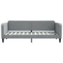 Ausziehbares Schlafsofa aus hellgrauem Stoff, 80 x 200 cm von vidaXL, Betten und Lattenroste - Ref: Foro24-3196811, Preis: 25...