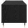 Mesa de Café Roble negro 90 x 49 x 45 cm Madera contrachapada