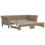 Sofa mit Ausziehbett aus Kunstleder Cappuccino 90x200 cm von vidaXL, Betten und Lattenroste - Ref: Foro24-3197726, Preis: 271...