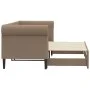 Sofa mit Ausziehbett aus Kunstleder Cappuccino 90x200 cm von vidaXL, Betten und Lattenroste - Ref: Foro24-3197726, Preis: 271...