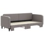 Ausziehbares Schlafsofa, taupegrauer Stoff, 80 x 200 cm von vidaXL, Betten und Lattenroste - Ref: Foro24-3196814, Preis: 246,...