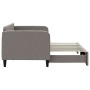 Ausziehbares Schlafsofa, taupegrauer Stoff, 80 x 200 cm von vidaXL, Betten und Lattenroste - Ref: Foro24-3196814, Preis: 246,...