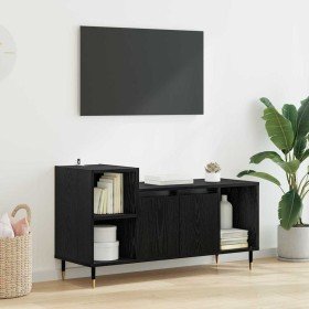 Gabinete de TV Roble Negro 100 x 35 x 55 cm en Muebles TV | Comprar online en Foro24