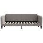 Ausziehbares Schlafsofa, taupegrauer Stoff, 80 x 200 cm von vidaXL, Betten und Lattenroste - Ref: Foro24-3196814, Preis: 246,...