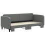 Sofá cama nido tela gris oscuro 80x200 cm de vidaXL, Camas y somieres - Ref: Foro24-3196812, Precio: 248,93 €, Descuento: %