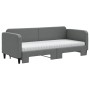 Sofá cama nido con colchón tela gris oscuro 80x200 cm de vidaXL, Camas y somieres - Ref: Foro24-3196830, Precio: 418,67 €, De...