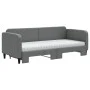 Trundle sofa bed with dark gray fabric mattress 80x200 cm by vidaXL, Beds and slatted bases - Ref: Foro24-3196830, Price: 419...