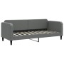 Sofá cama nido con colchón tela gris oscuro 80x200 cm de vidaXL, Camas y somieres - Ref: Foro24-3196830, Precio: 418,67 €, De...