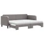 Sofá cama nido con colchón tela gris taupe 80x200 cm de vidaXL, Camas y somieres - Ref: Foro24-3196832, Precio: 425,27 €, Des...