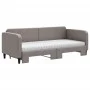 Trundle sofa bed with taupe gray fabric mattress 80x200 cm by vidaXL, Beds and slatted bases - Ref: Foro24-3196832, Price: 41...