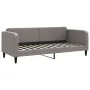 Trundle sofa bed with taupe gray fabric mattress 80x200 cm by vidaXL, Beds and slatted bases - Ref: Foro24-3196832, Price: 41...