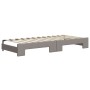 Sofá cama nido con colchón tela gris taupe 80x200 cm de vidaXL, Camas y somieres - Ref: Foro24-3196832, Precio: 437,79 €, Des...
