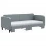Ausziehbares Schlafsofa mit hellgrauer Stoffmatratze 80x200 cm von vidaXL, Betten und Lattenroste - Ref: Foro24-3196829, Prei...