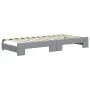 Trundle sofa bed with light gray fabric mattress 80x200 cm by vidaXL, Beds and slatted bases - Ref: Foro24-3196829, Price: 42...