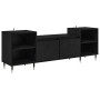 Gabinete de TV Roble Negro 160 x 35 x 55 cm