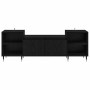 Gabinete de TV Roble Negro 160 x 35 x 55 cm