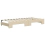 Sofá cama nido con colchón tela crema 80x200 cm de vidaXL, Camas y somieres - Ref: Foro24-3196833, Precio: 414,74 €, Descuent...