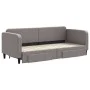 Ausziehbares Schlafsofa mit Schubladen, taupegrauer Stoff, 80 x 200 cm von vidaXL, Betten und Lattenroste - Ref: Foro24-31968...