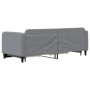 Ausziehbares Schlafsofa mit Schubladen aus hellgrauem Stoff, 80 x 200 cm von vidaXL, Betten und Lattenroste - Ref: Foro24-319...