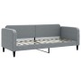 Ausziehbares Schlafsofa mit Schubladen aus hellgrauem Stoff, 80 x 200 cm von vidaXL, Betten und Lattenroste - Ref: Foro24-319...