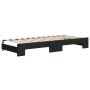 Sofá cama nido con cajones tela negro 80x200 cm de vidaXL, Camas y somieres - Ref: Foro24-3196867, Precio: 454,60 €, Descuent...