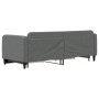Sofá cama nido con cajones tela gris oscuro 80x200 cm de vidaXL, Camas y somieres - Ref: Foro24-3196848, Precio: 289,43 €, De...