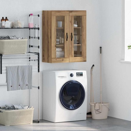 Armario de pared Roble artesanal 69,5 x 34 x 90 cm