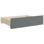 Trundle sofa bed with drawers dark gray fabric 80x200 cm by vidaXL, Beds and slatted bases - Ref: Foro24-3196866, Price: 457,...